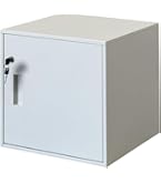 キューブBOX　鍵付きロッカー Amazon.co.jp: キューブBOX鍵付ロッカーハイタイプ 扉付き収納